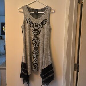 Vocal Rhinestone Embellished Tank Top. Size S - pre owned. Excellent condition.